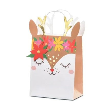 Christmas Gift Bag Small 23 x 18cm Deer