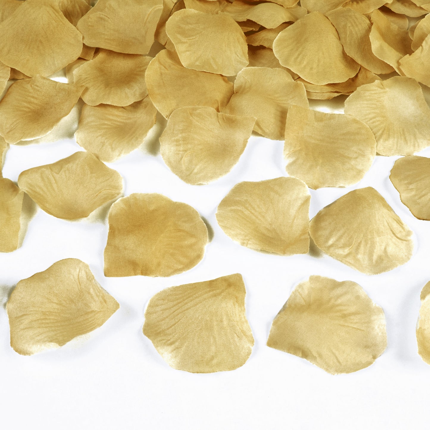 Rose Petals A Pack Of 100pcs 5cm - Gold