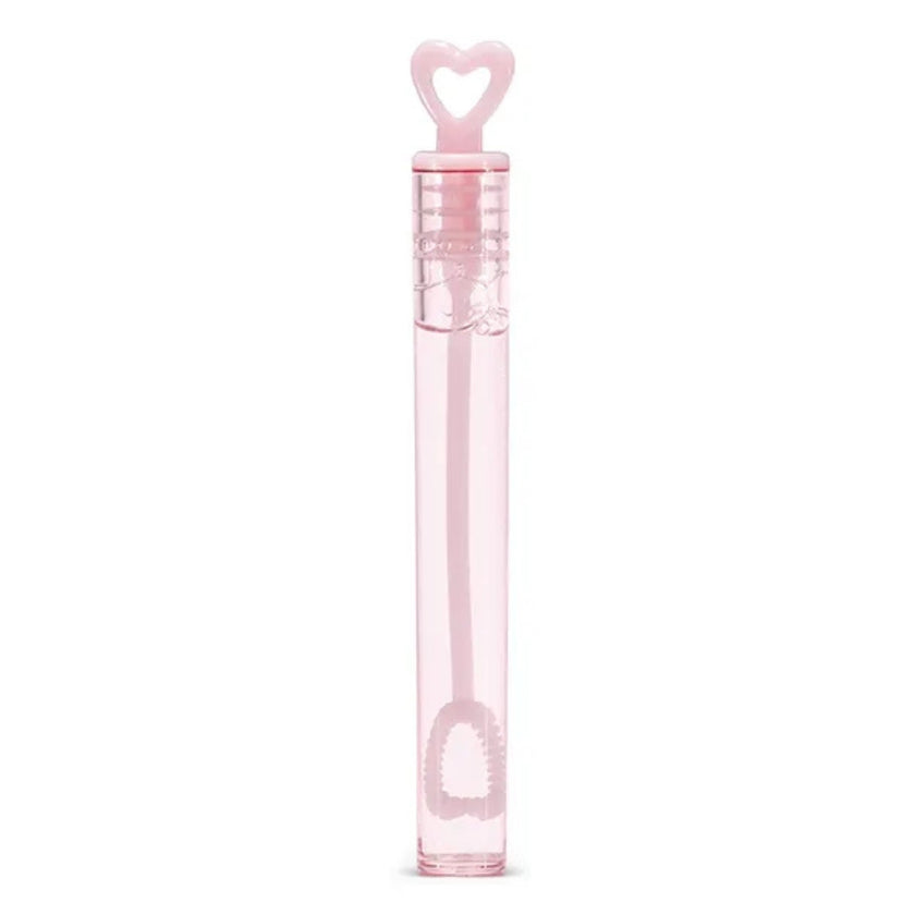 PartyDeco Soap Bubbles 9cm - Heart - Pink