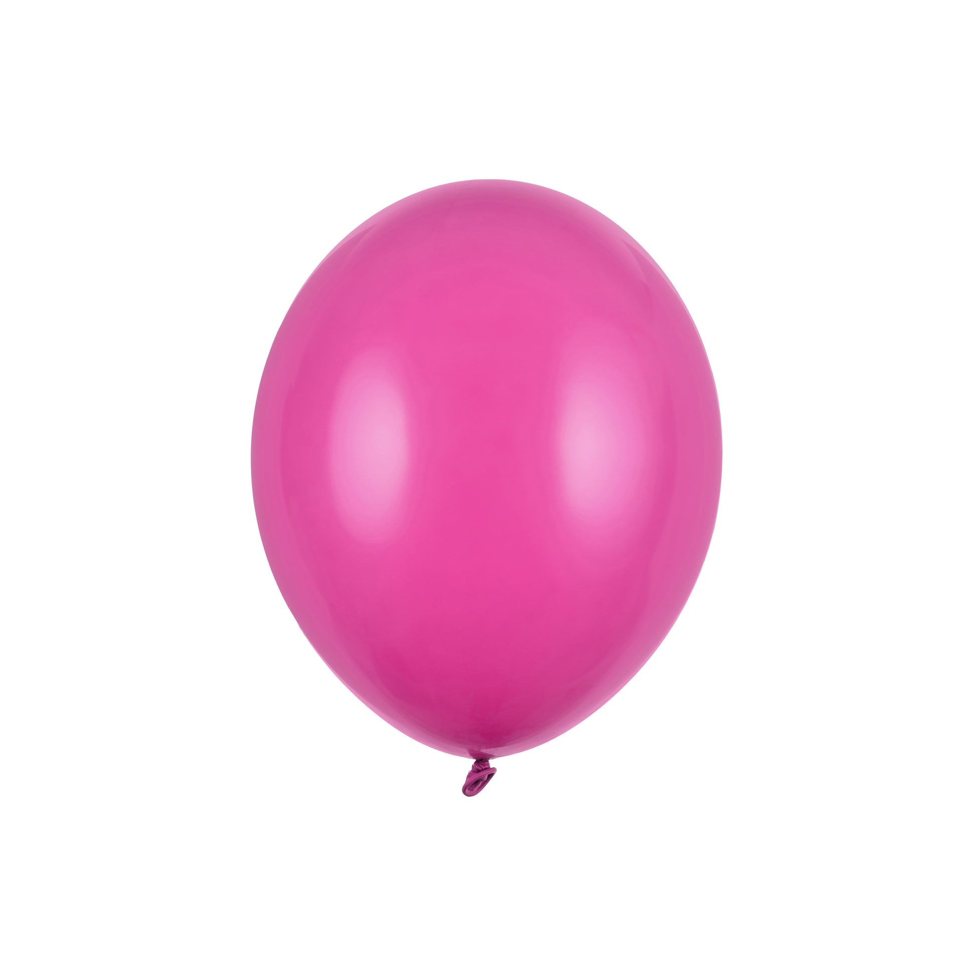 Helium Strong Balloons A Pack Of 100pcs 12cm - Pastel Hot Pink