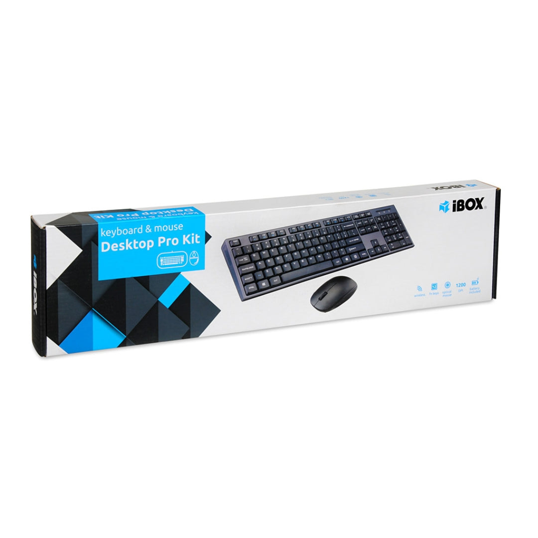 iBox Keyboard & Mouse - Desktop Pro Kit