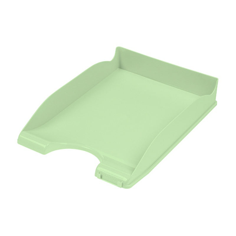 Donau Plastic Paper-Tray 35 x 25 x 6.5cm - Pastel Green