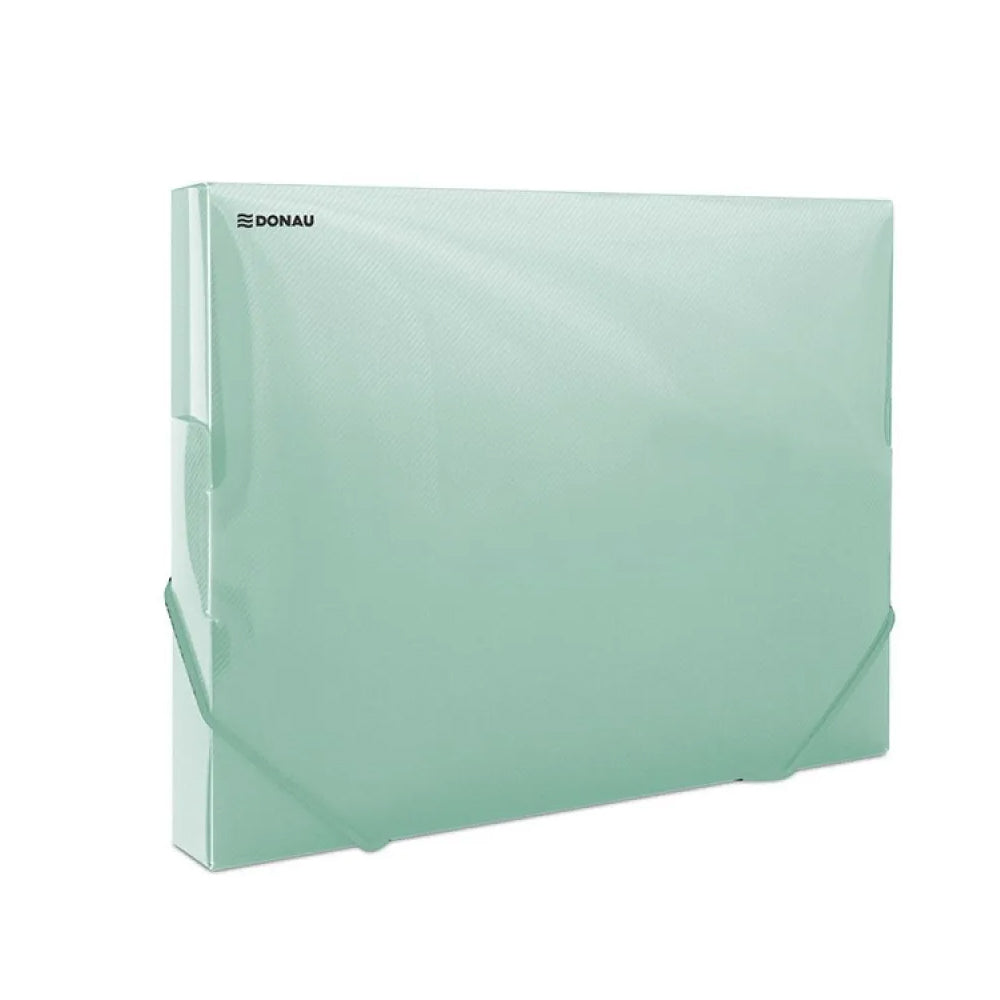 Donau Plastic Box File With Rubber Band 30 mm - Various Colours