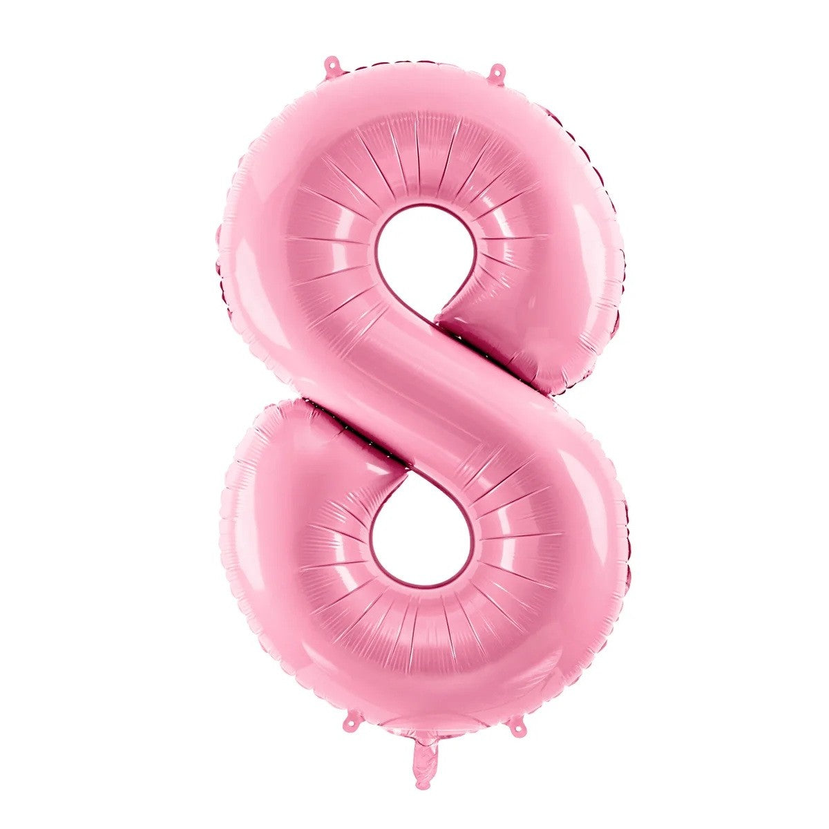 Foil Balloon 8 Baby Pink