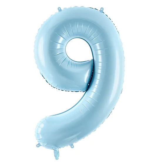 Foil Balloon 9 Baby Blue