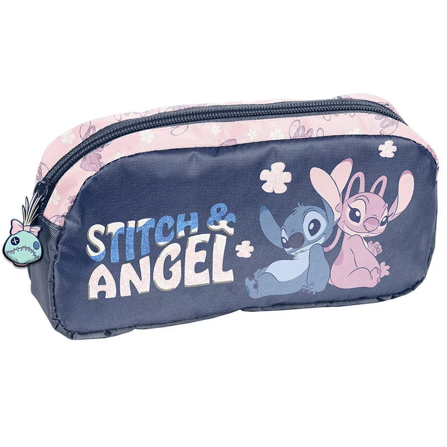 Paso Pencil Case 10 x 20 x 4cm - Stitch And Angel