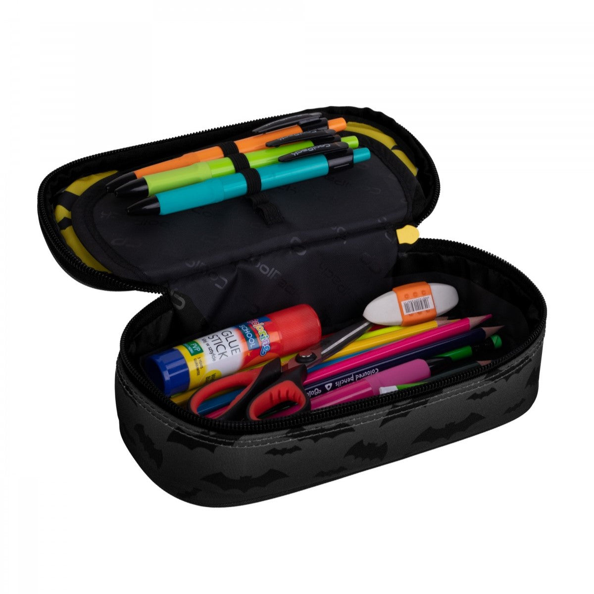 CoolPack 1 Compartment Pencil Case 9 x 23cm - Campus Darker Night