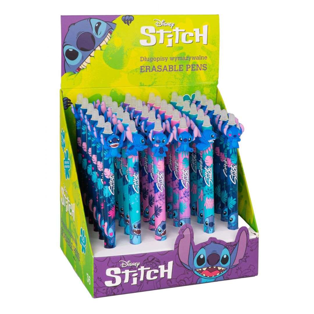 CoolPack Disney Erasable Pen 0.5 Blue Ink - Stitch x 1pc Assortment