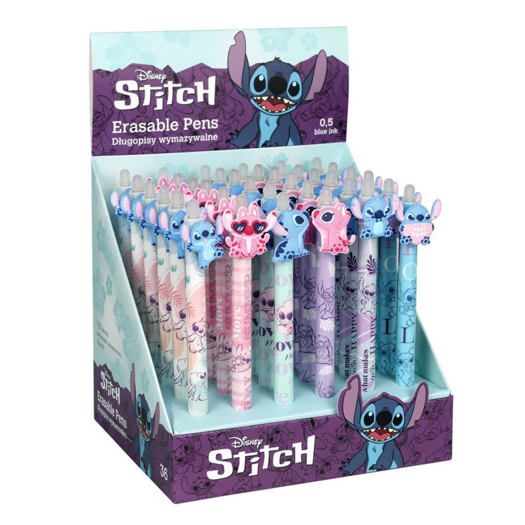CoolPack Disney Erasable Pen 0.5 Blue Ink - Stitch x 1pc Assortment