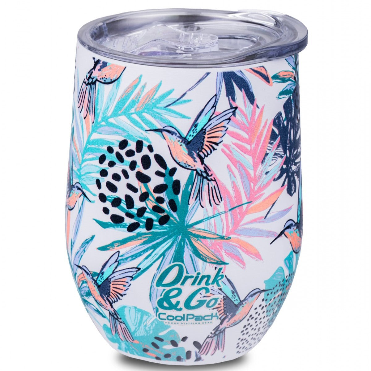 CoolPack Drink & Go Insulated Stainless Steel Mug 350ml - Thai