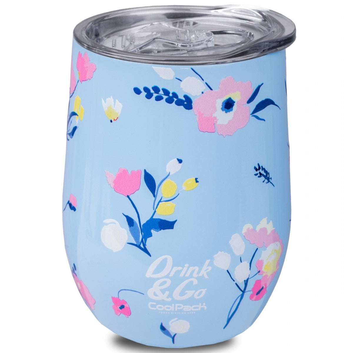 CoolPack Drink & Go Insulated Stainless Steel Mug 350ml - Provence
