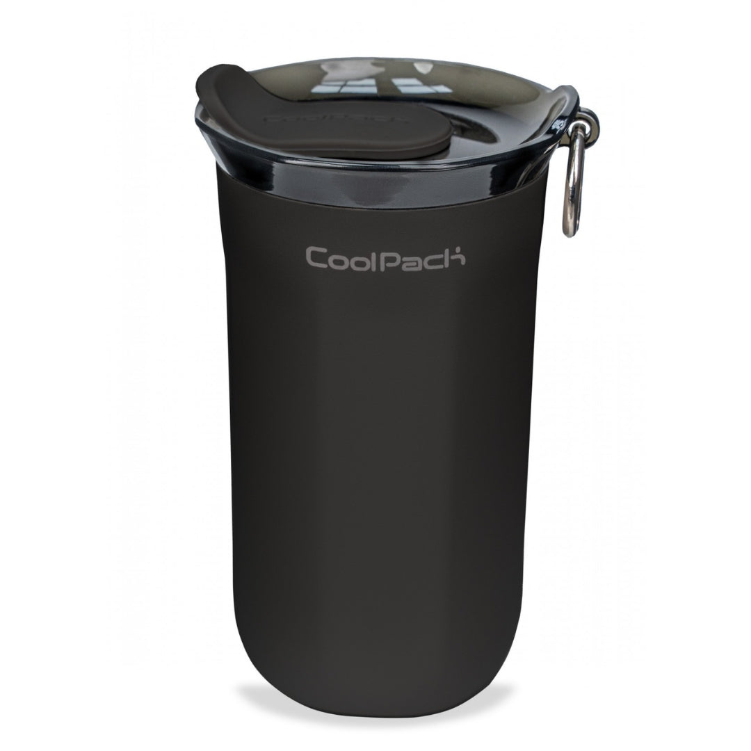 CoolPack Tom Insulated Stainless Steel Mug 350ml - Black
