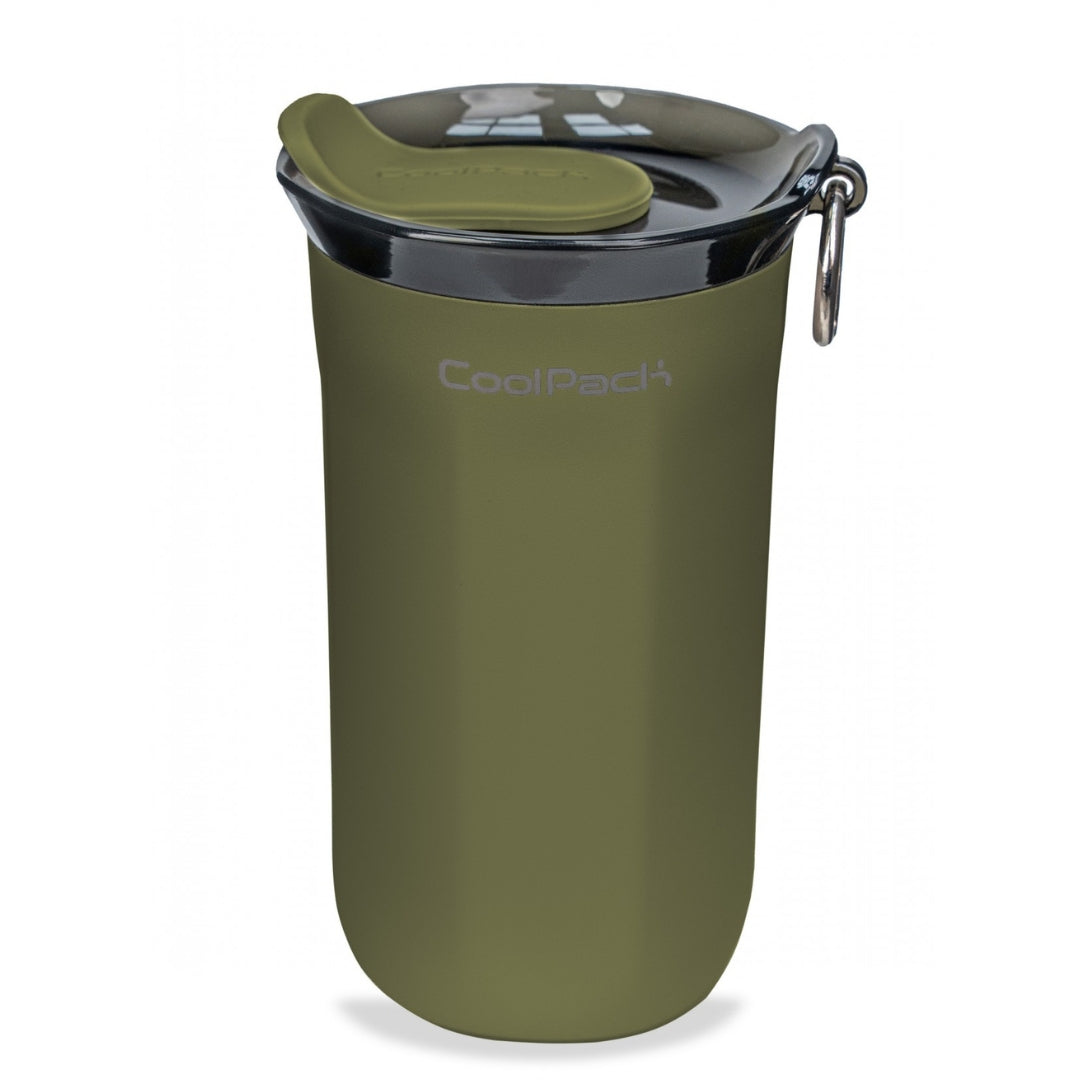 CoolPack Tom Insulated Stainless Steel Mug 350ml - Olive