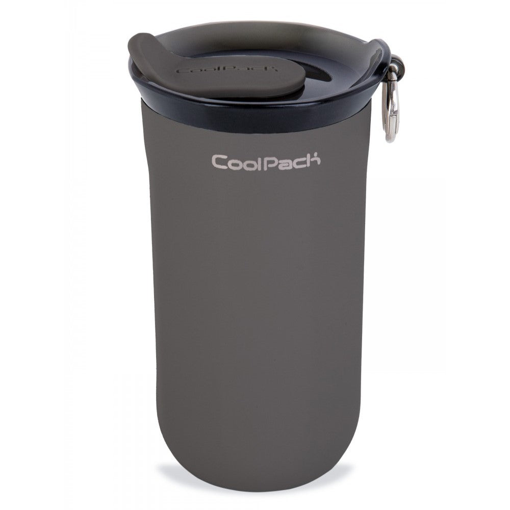 CoolPack Tom Insulated Stainless Steel Mug 350ml - Grey