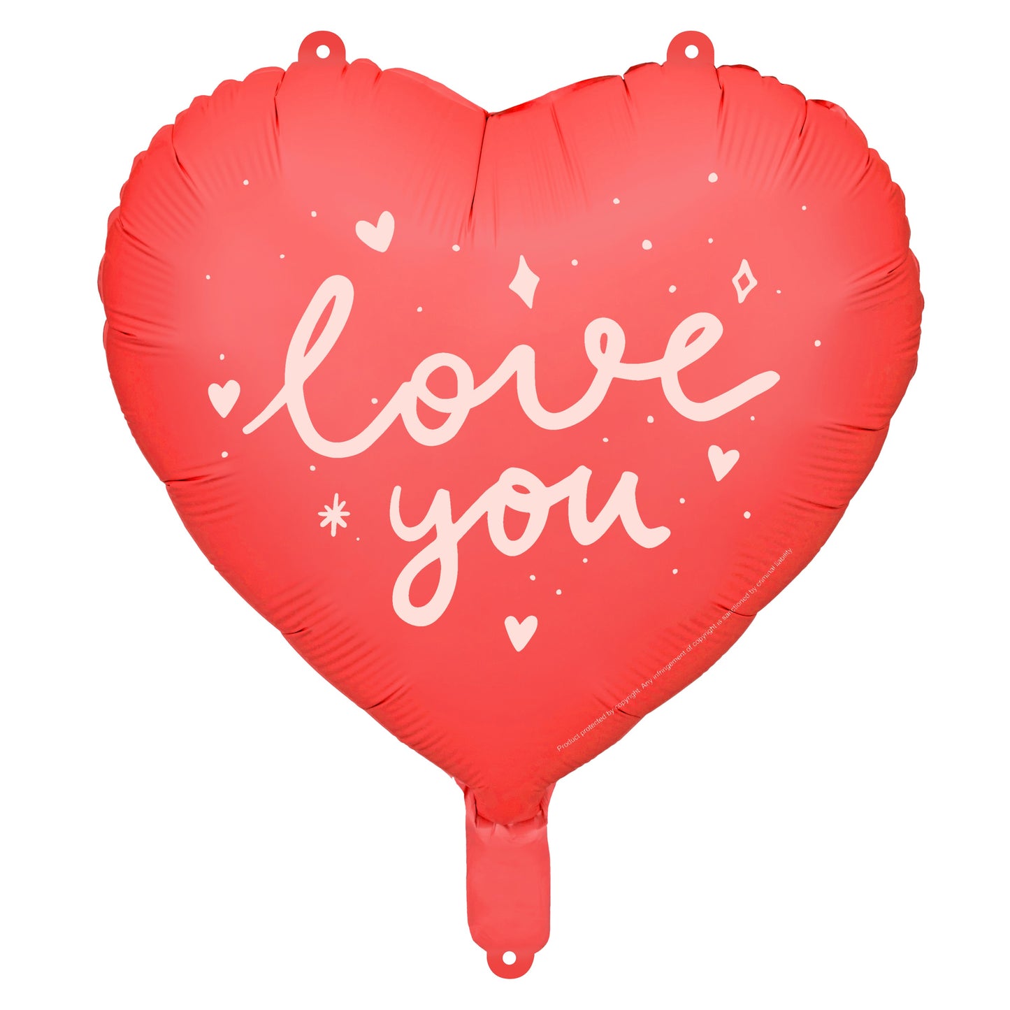 Helium Foil Balloon 35cm - I love You