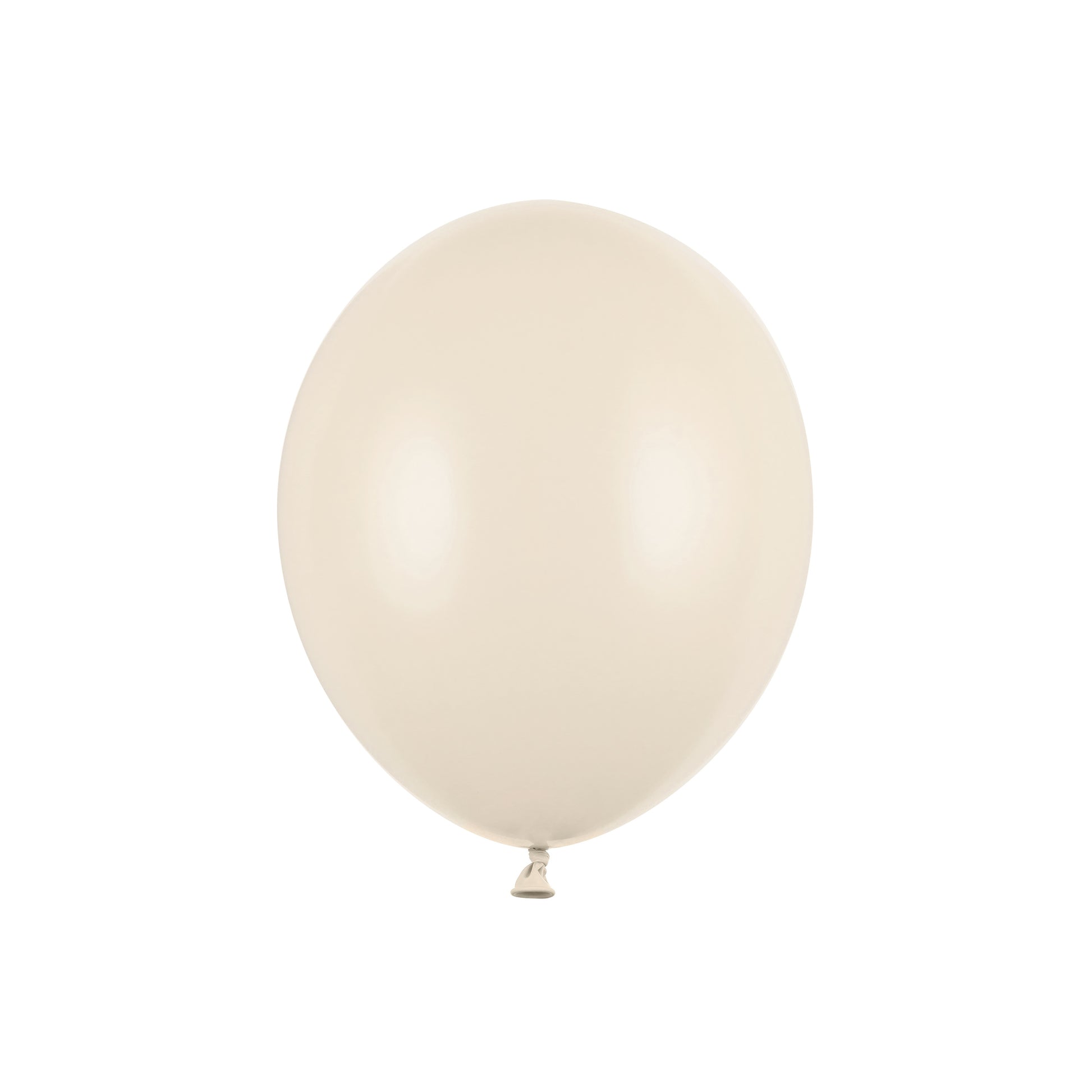 Helium Strong Balloons A Pack Of 100pcs 12cm - Alabaster