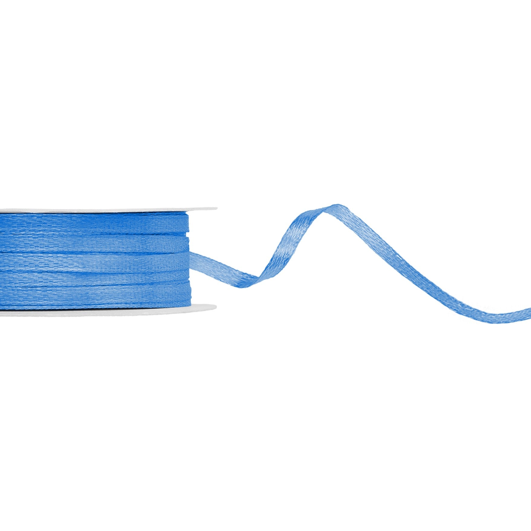 Satin Ribbon 3mm x 1m - Blue