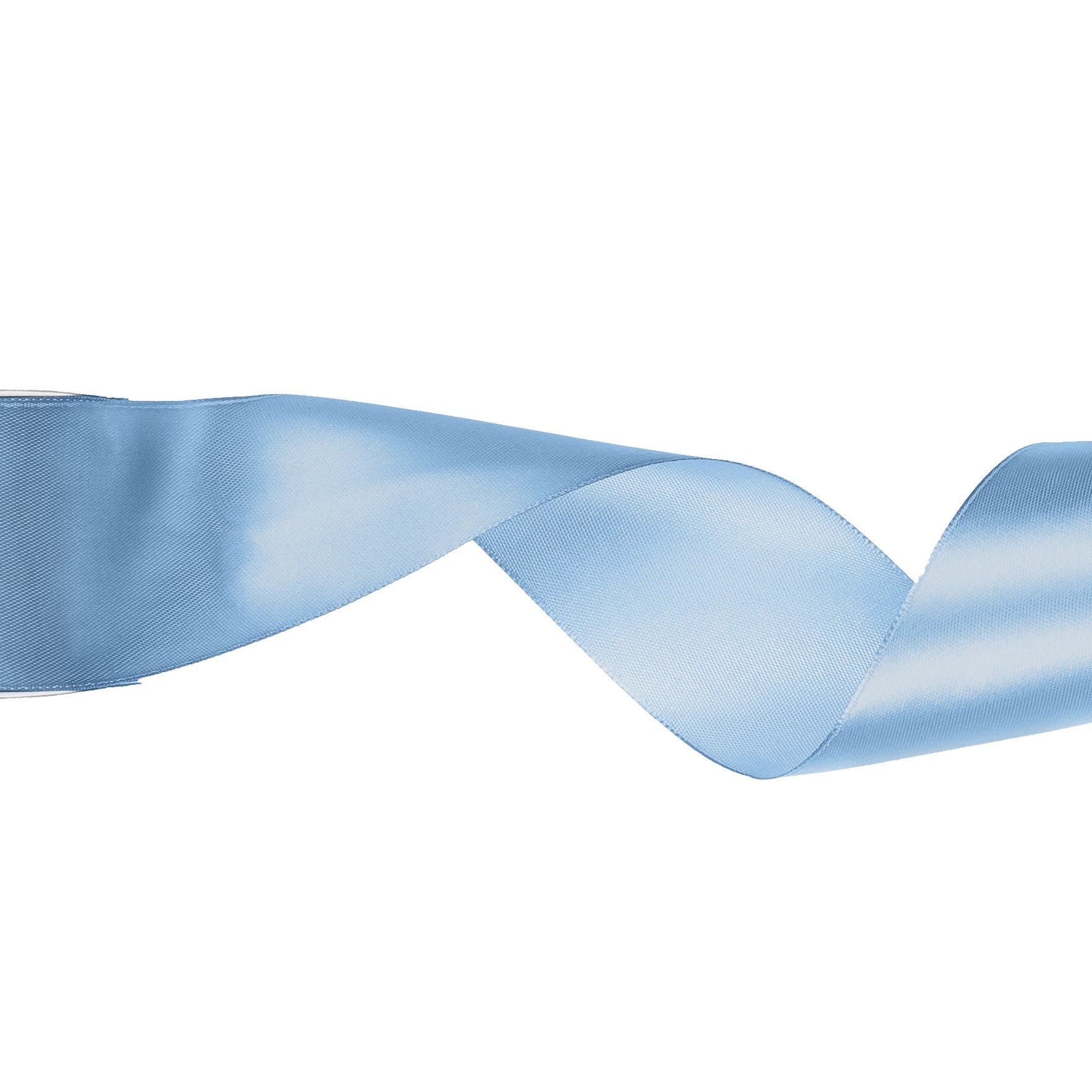 Satin Ribbon 50mm x 1m - Misty Blue