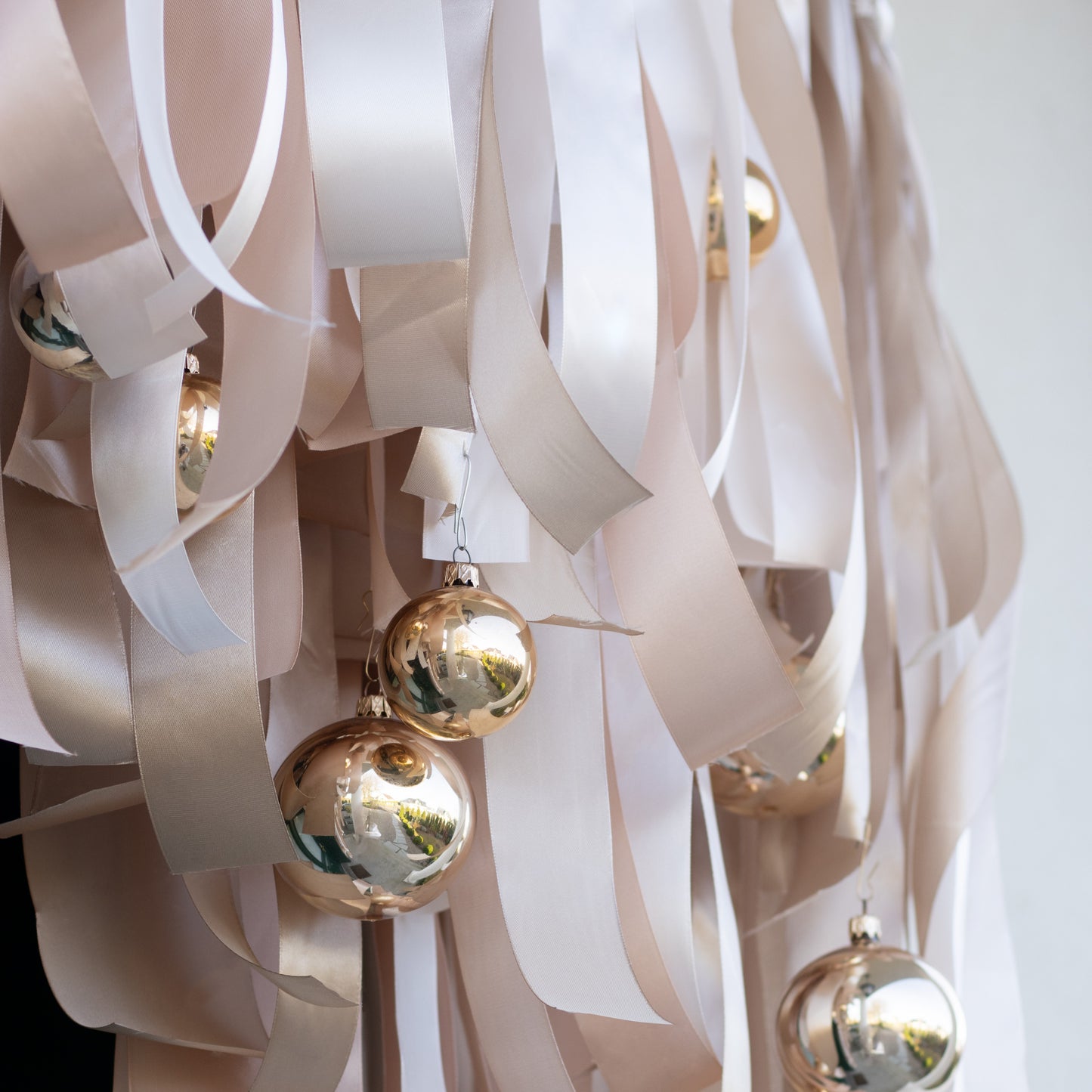 Satin Ribbon 50mm x 1m - Off-White