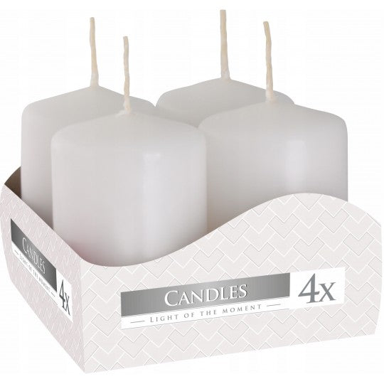 Bispol Votive Candles Set Of 4pcs - White