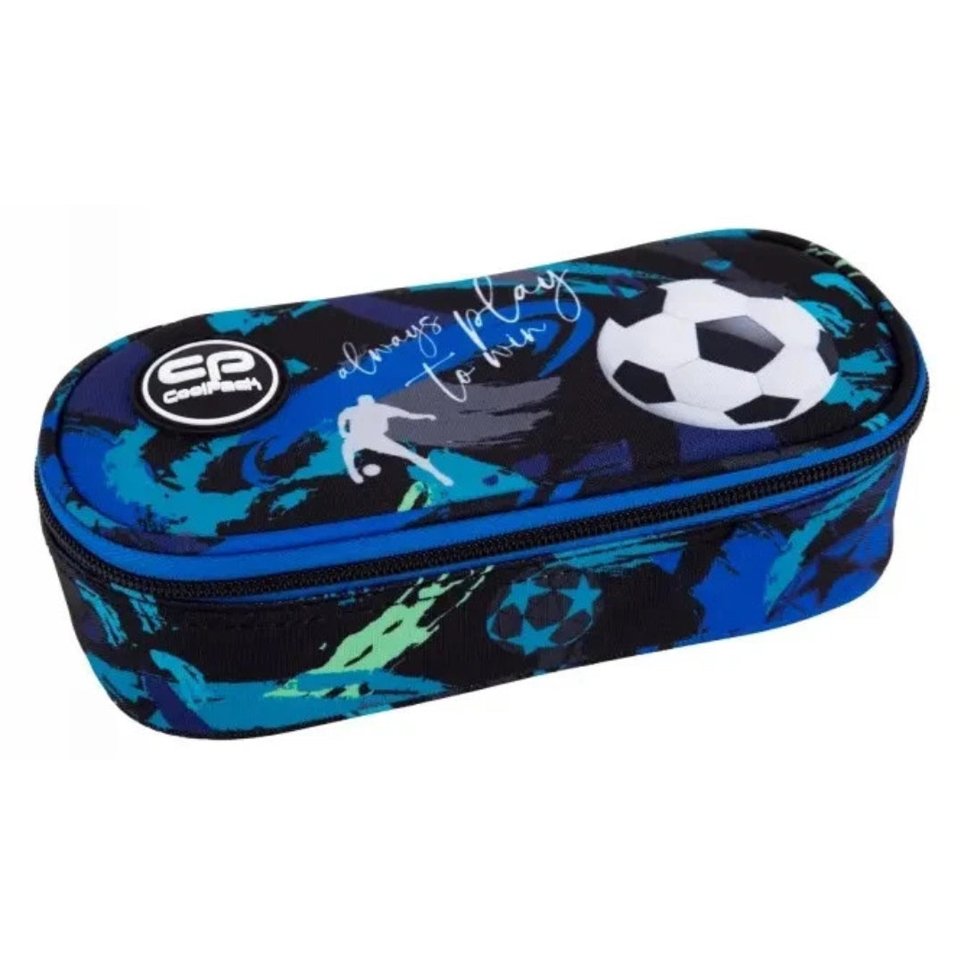 CoolPack Pencil Case 23 x 9 x 5cm - Campus - Football Navy