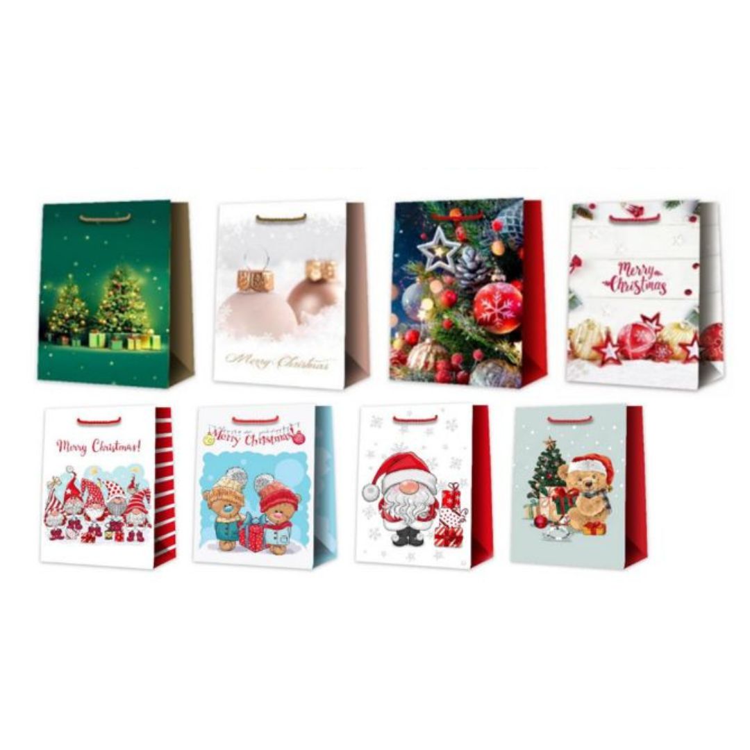 Christmas Gift Bag Big 44 x 32cm x 1pc Assortment