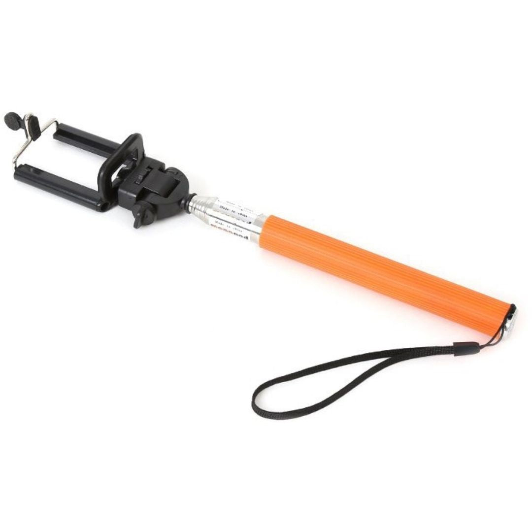 Omega Selfie Monopod Stick - Orange