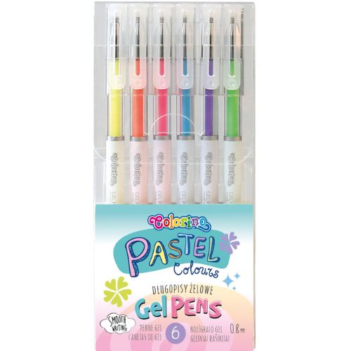 Colorino Gel Pens A Pack Of 6pcs - Pastel