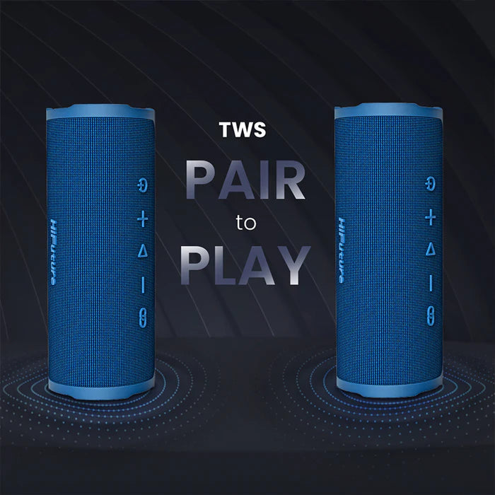 HiFuture Portable Wireless Speaker 12 Hours Playtime Ripple - Blue