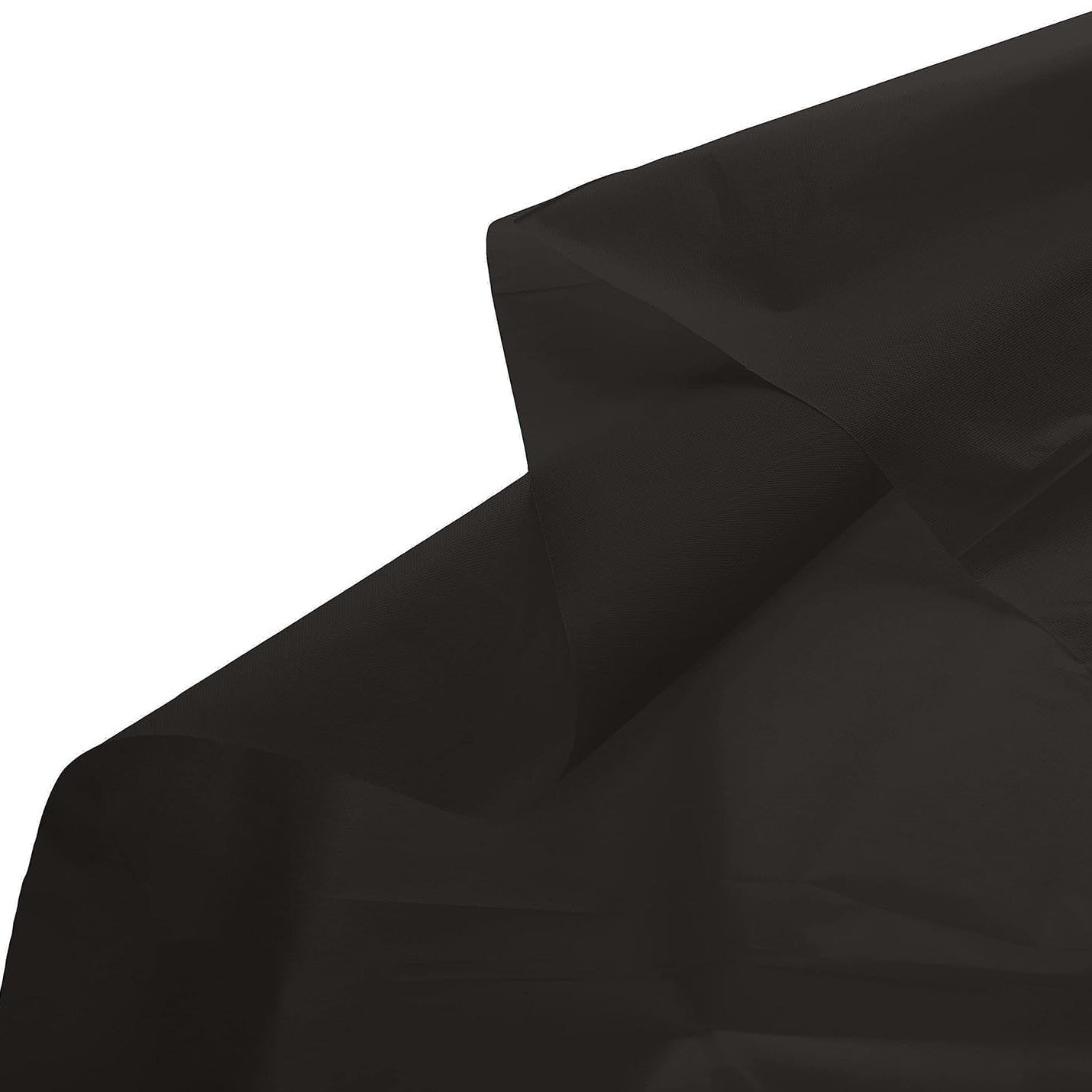 Unique Plastic Table Cover 1.37 x 2.74m - Midnight Black