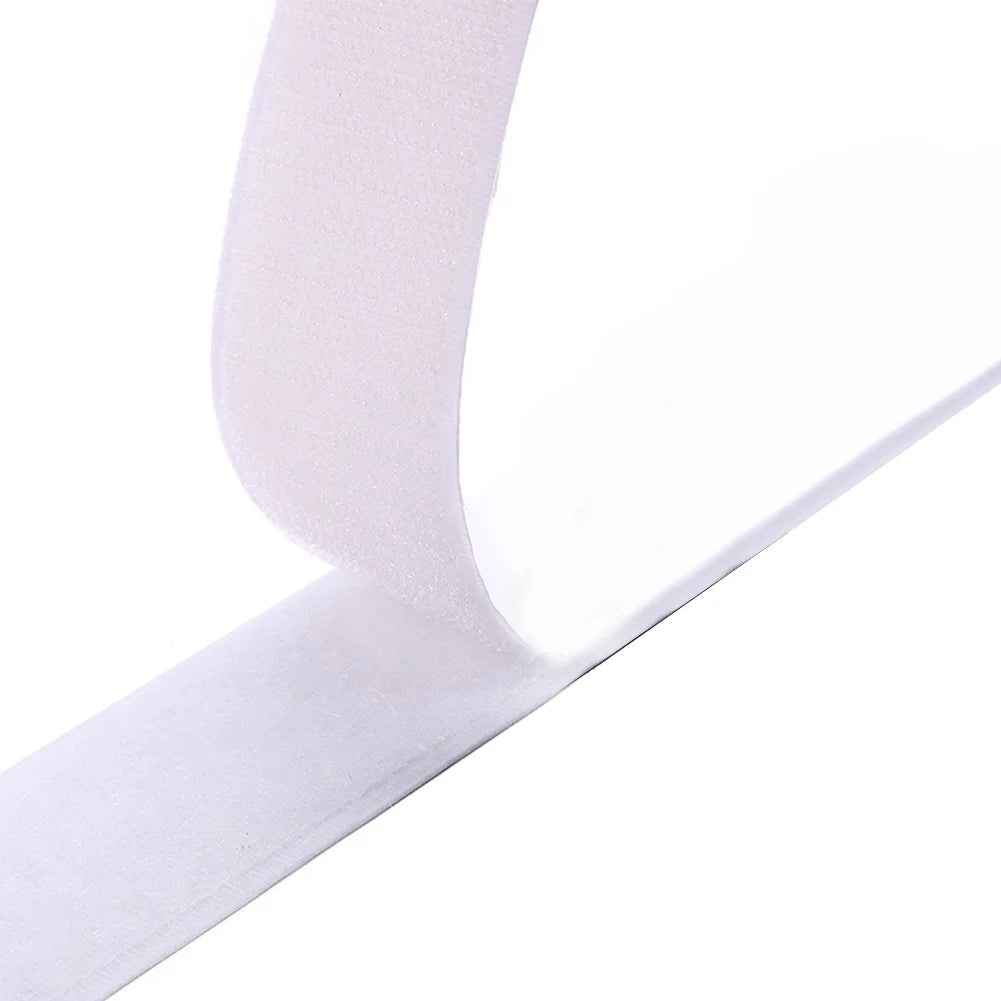 Velcro / Hook And Loop Fastener 1m - White With Glue