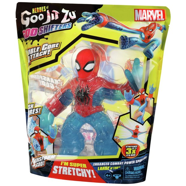 Heroes Of Goo Jit Zu Goo Shifters Marvel Spider-Man Enhanced Combat Po