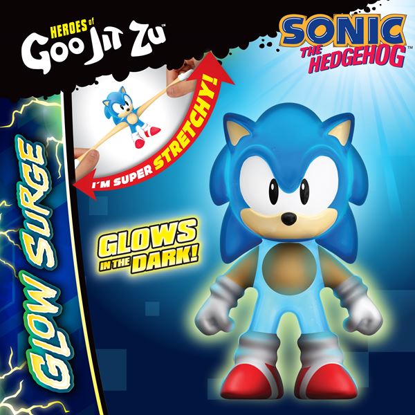 Heroes Of Goo Jit Zu Glow In The Dark - Sonic The Hedgehog