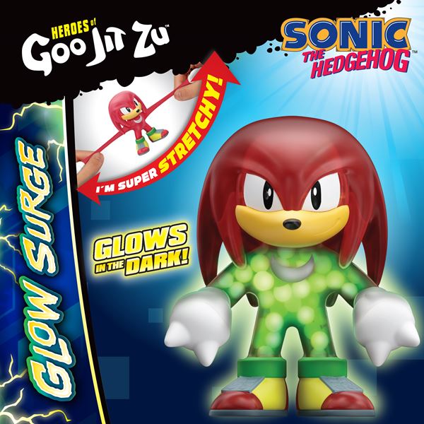 Heroes Of Goo Jit Zu Glow In The Dark - Knuckles Sonic The Hedgehog