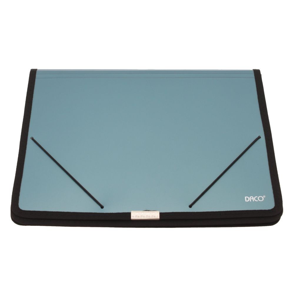 A4 Daco Plastic Expanding File Folder With Elastic Band - Green