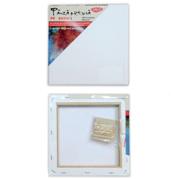 Daco Stretched Canvas Frames - Various Sizes - 18 x 24cm