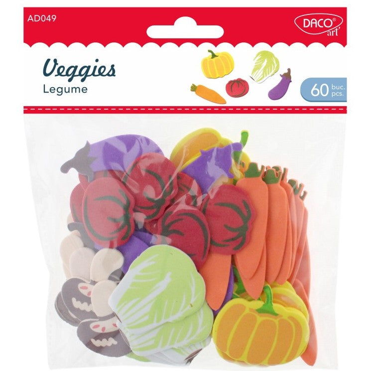 Daco Foam Veggies x60pcs