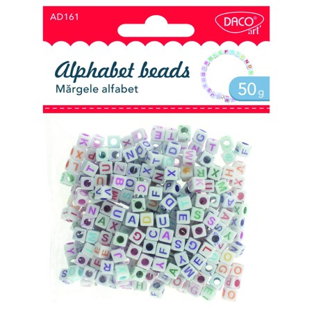 Daco Alphabet Beads 50g AD161