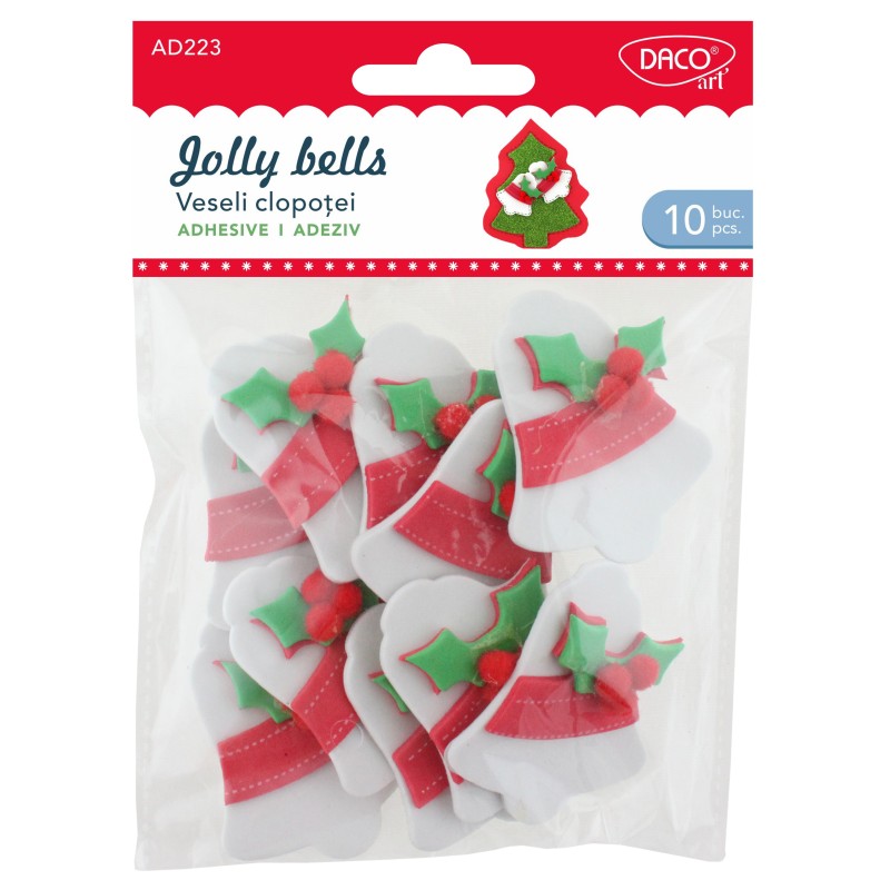 Daco Jolly Bells A Pack Of 10pcs AD223