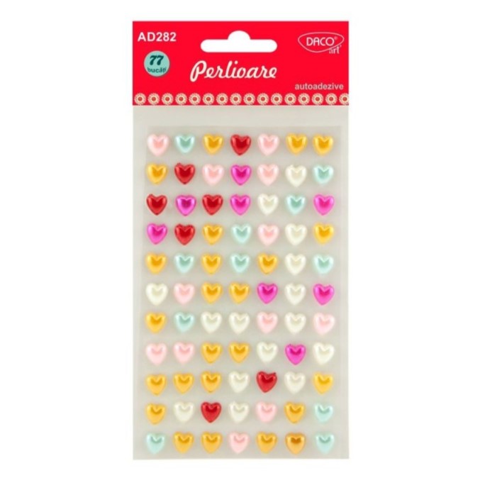 Daco Adhesive Heart Sparkles