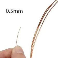 Daco 0.5mm x 1M Copper Wire