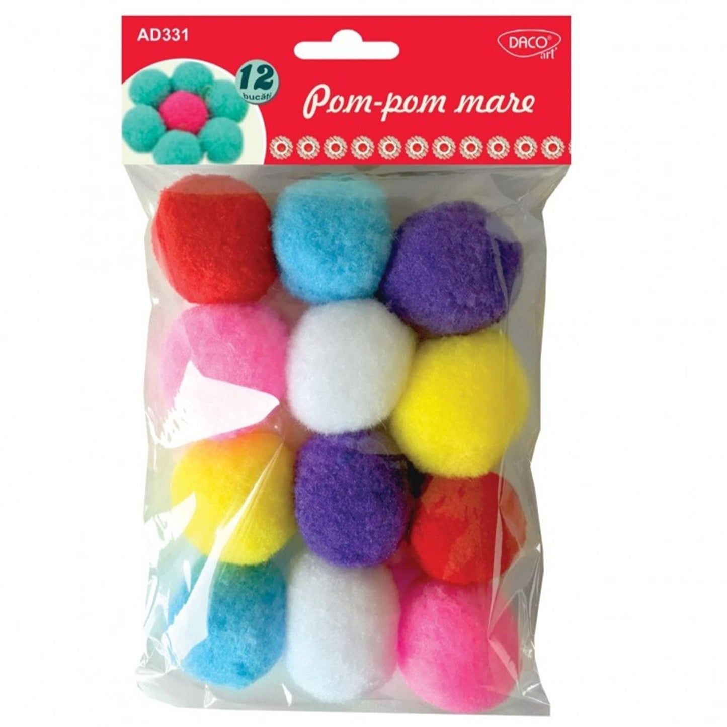 Daco Pom-Poms 5cm x12