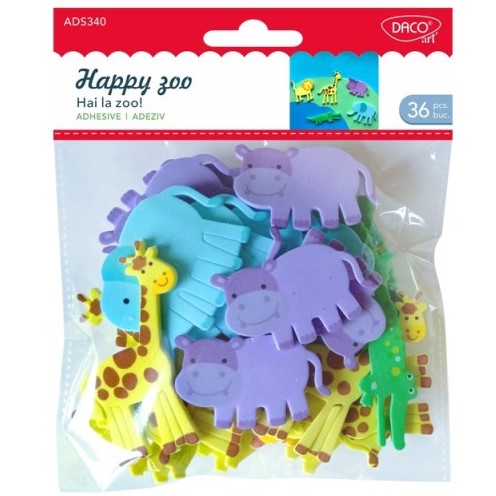 Daco Happy Zoo 36pcs ADS340