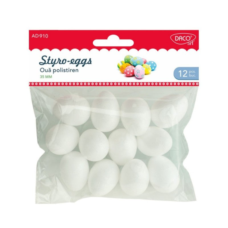 Daco Styro Eggs 35mm x12pcs