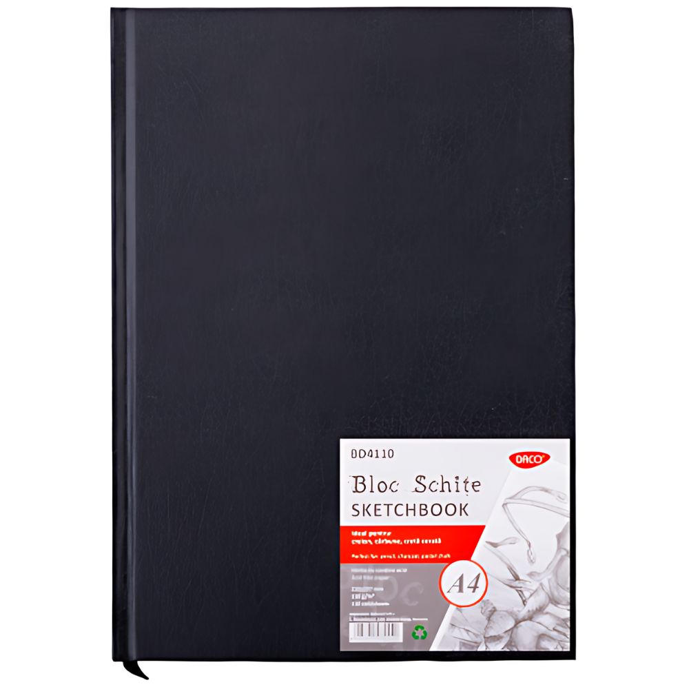 A4 Daco Hardbound Sketch Book 110 sheets, 110g