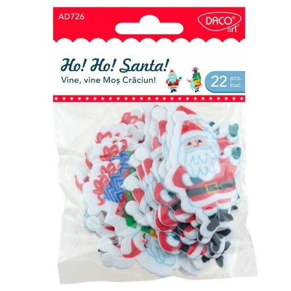 Daco Ho! Ho! Santa! A Pack Of 22pcs AD726