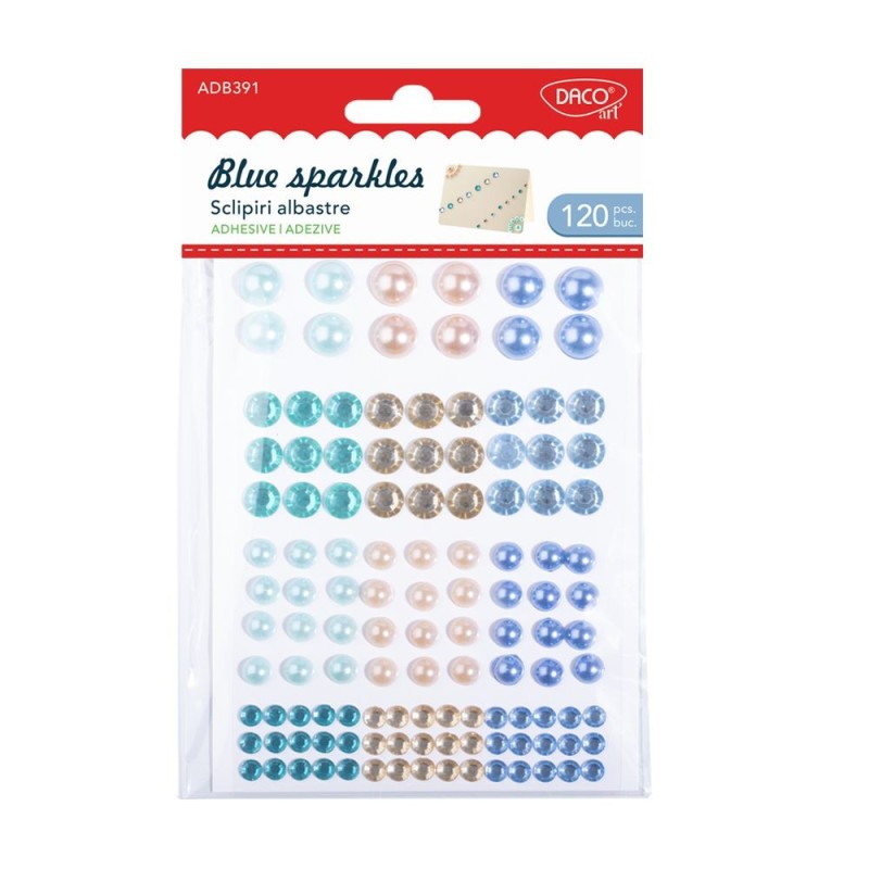 Daco Adhesive Blue Sparkles