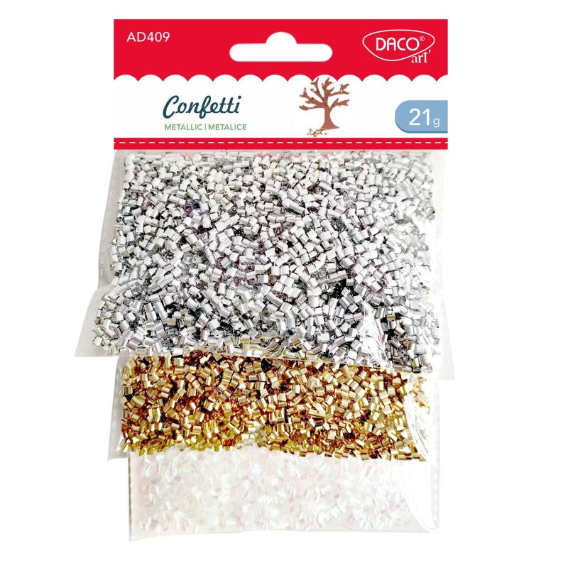 Daco Metallic Confetti 21g