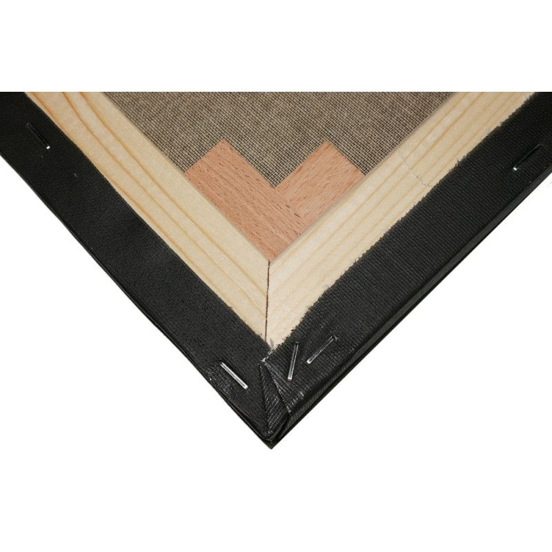 Daco Black Stretched Canvas On Frame - 30 x 30cm