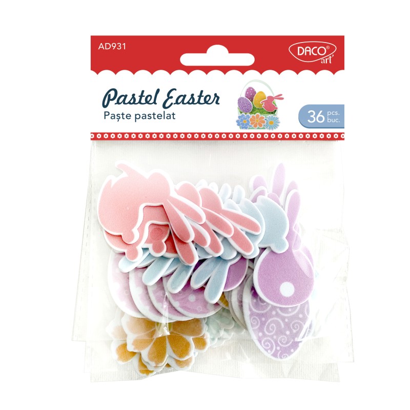 Daco Easter Adhesive Foam x36pcs